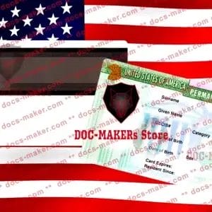 USA Green Card Residence Permit - V1